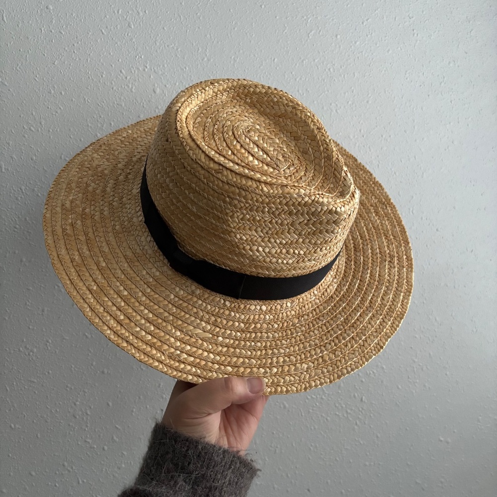 Lack of Color The Spencer Fedora Straw Hat with Black Ribbon
